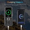 Q6000 Elder Keypad Phone, 2.4", 6800mAh, Dual Flashlights, SOS, Dual SIM - 7