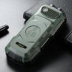 Q7+ 4G Elder Rugged Phone, 1.77", 16800mAh, Dual SIM, SOS, FM, Green - 3