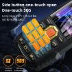 Q7+ 4G Elder Rugged Phone, 1.77", 16800mAh, Dual SIM, SOS, FM, Green - 7