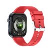 ET587 Smart Watch, 1.95" AMOLED, ECG/Blood Sugar Monitor, Red - 3