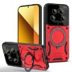 Xiaomi 14 Ultra MagSafe Holder Phone Case - Large Window, Red - 1
