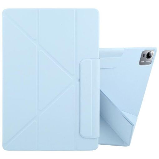 Xiaomi Pad 7 Ultra Ice Blue Magnetic Leather Tablet Case - 1