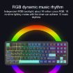 AULA F87 87 Keys RGB Mechanical Keyboard - Wired/2.4G/Bluetooth - 8