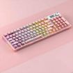 AULA F98 Pro 99-Key RGB Mechanical Keyboard, Ice Crystal Shaft, Wired/2.4G/Bluetooth - 1