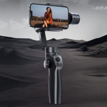 FUNSNAP Capture 2s 3-Axis Gimbal Phone Stabilizer, Basic Version Black - 1