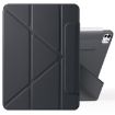 iPad Pro 13 2024 Magnetic Leather Tablet Case - Black - 1