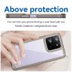 For Honor X5b Plus Transparent Grey Acrylic Hybrid TPU Phone Case - 4