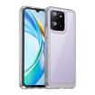 For Honor X5b Plus Transparent Acrylic Hybrid TPU Phone Case - 1