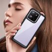 For Honor X6b Acrylic Hybrid TPU Phone Case - Colorful Series (Black) - 7