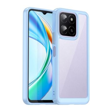 For Honor X6b Blue Acrylic Hybrid TPU Phone Case - Colorful Series - 1