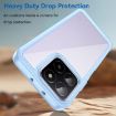 For Honor X6b Blue Acrylic Hybrid TPU Phone Case - Colorful Series - 3
