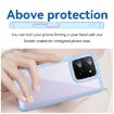 For Honor X6b Blue Acrylic Hybrid TPU Phone Case - Colorful Series - 4