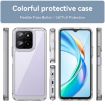 For Honor X6b Colorful Series Acrylic Hybrid TPU Phone Case Transparent - 2