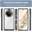 For Honor Magic7 Lite Acrylic Hybrid TPU Phone Case - Black, Colorful Series - 2