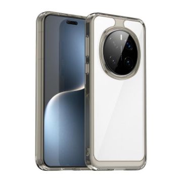 For Honor Magic7 Pro Colorful Series Acrylic TPU Case (Transparent Grey) - 1