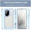 For Honor 300 Ultra Colorful Acrylic Hybrid TPU Phone Case - Blue - 2