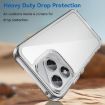 For Honor 400 Lite Global Acrylic Hybrid TPU Phone Case (Transparent) - 3