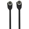 Mini DIN 5 Pin Audio/Video Cable 0.5m Straight to Straight - 1