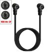 Mini DIN 5 Pin Audio/Video Cable 1.8m Elbow to Elbow - 3