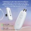 FUNSNAP M3 Wireless Microphone with Monitoring Earphones, Type-C, White - 7