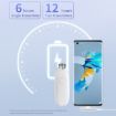 FUNSNAP M3 Wireless Microphone with Monitoring Earphones, Type-C, White - 9
