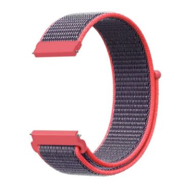 Samsung Galaxy Watch 46mm Nylon Braided Band - Electric Pink - 1