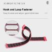 Samsung Galaxy Watch 46mm Nylon Braided Band - Electric Pink - 5
