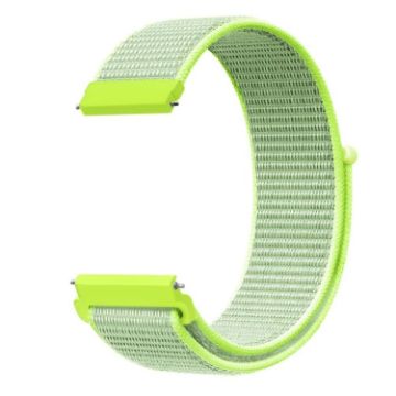 Samsung Galaxy Watch 46mm Light Yellow Nylon Braided Band - 1