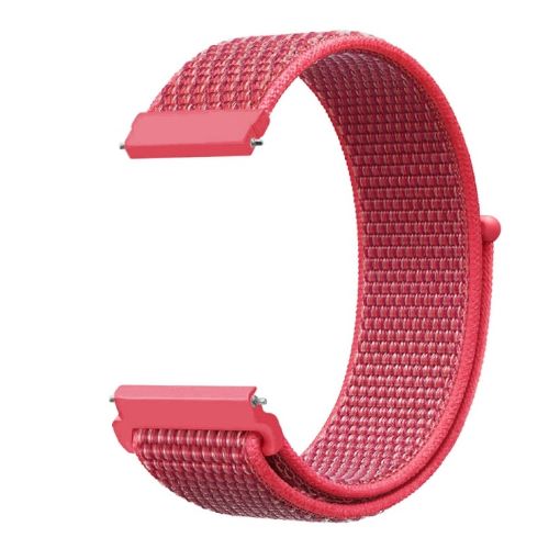 Samsung Galaxy Watch 46mm Nylon Braided Band - Hibiscus Pink - 1