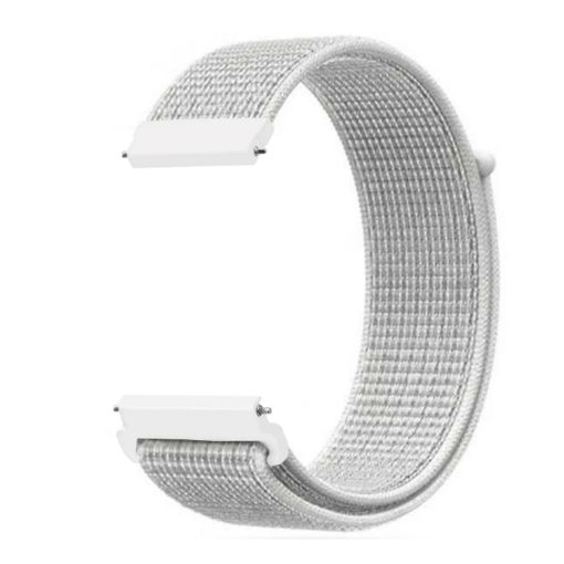 Samsung Galaxy Watch 46mm Nylon Braided Band - Summit White - 1