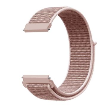 Samsung Galaxy Watch 42mm Nylon Braided Band - Rose Pink - 1