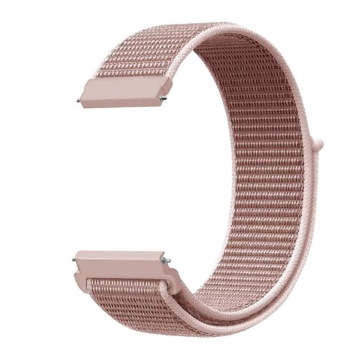 Samsung Galaxy Watch 42mm Nylon Braided Band - Rose Pink - 1