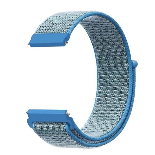 Samsung Galaxy Watch 42mm Nylon Braided Band - Tahoe Blue - 1