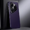 Huawei Pura 80 5G Genuine Leather Phone Case - Dark Purple - 1