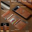 Google Pixel 10 Pro XL LC.IMEEKE L5 RFID Card Bag Magsafe Case Brown - 4