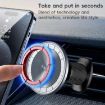 RBS PH19 Ultra-thin Magnetic Car Phone Holder - Titanium Gold - 3