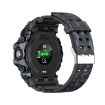 Camouflage Blue LC21 1.32" TFT Sports Smart Watch with Blood Oxygen Monitor - 3