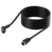 3m Mini DIN 7 Pin S-Video Core AV Cable (Straight to Elbow) - 4