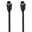 Mini DIN 7 Pin S-Video Cable 1.8m - Audio/Video Straight to Straight - 1
