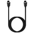Mini DIN 7 Pin S-Video Cable 1.8m - Audio/Video Straight to Straight - 2