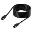 Mini DIN 7 Pin S-Video Cable 1.8m - Audio/Video Straight to Straight - 4
