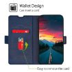Redmi Note 14S 4G Blue Leather Flip Case - Ultra-thin Voltage Buckle - 3