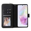 Samsung Galaxy A17 5G Leather Phone Case with 9-Card Slots - Black - 4