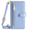 Redmi Note 14S 4G Blue Sheep Texture Leather Wallet Phone Case - 2