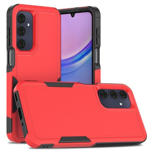 Samsung Galaxy A16 5G Red Phone Case - 2 in 1 PC + TPU Cover - 1