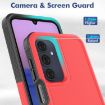 Samsung Galaxy A16 5G Red Phone Case - 2 in 1 PC + TPU Cover - 2