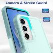 Samsung Galaxy A35/A55 5G Phone Case, 2 in 1 PC + TPU, Light Green - 2
