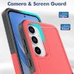 Samsung Galaxy A35/A55 5G Red 2-in-1 PC+TPU Phone Case - 2