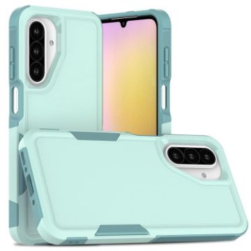 Samsung Galaxy A26 5G Phone Case, 2 in 1 PC + TPU, Light Green - 1