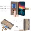 Redmi Note 14S 4G Grey Litchi Texture Leather Crossbody Phone Case - 4